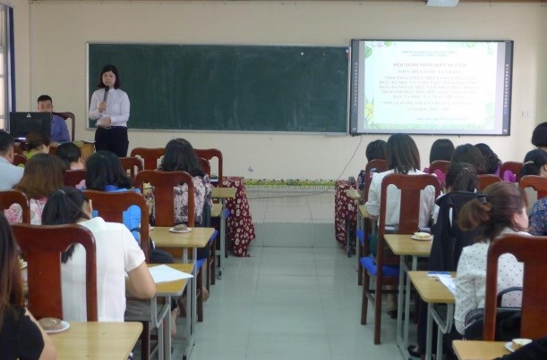 Trường THCS Ái Mộ tổ chức Hội nghị Tổng kết 10 năm thực hiện cuộc vận động